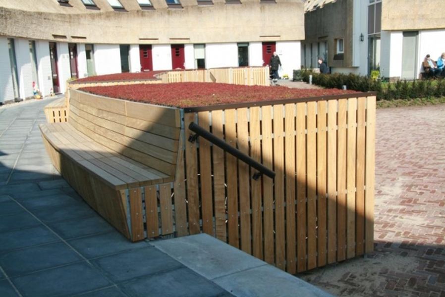 Falco Fahrrad-Schränke: Jeder Saison ein anderes Dach