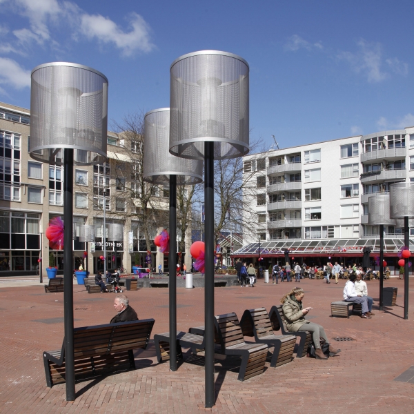 Einrichtung des Stadtplatzes Capelle