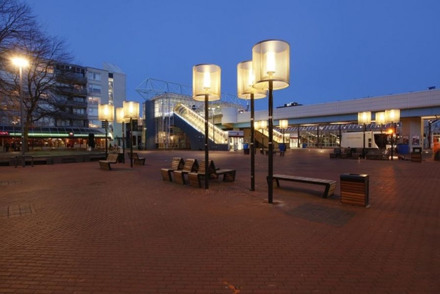 Einrichtung des Stadtplatzes Capelle