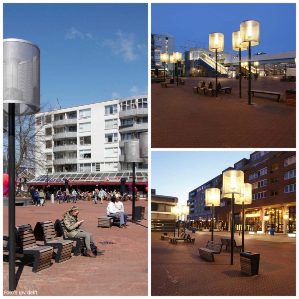 Einrichtung des Stadtplatzes Capelle