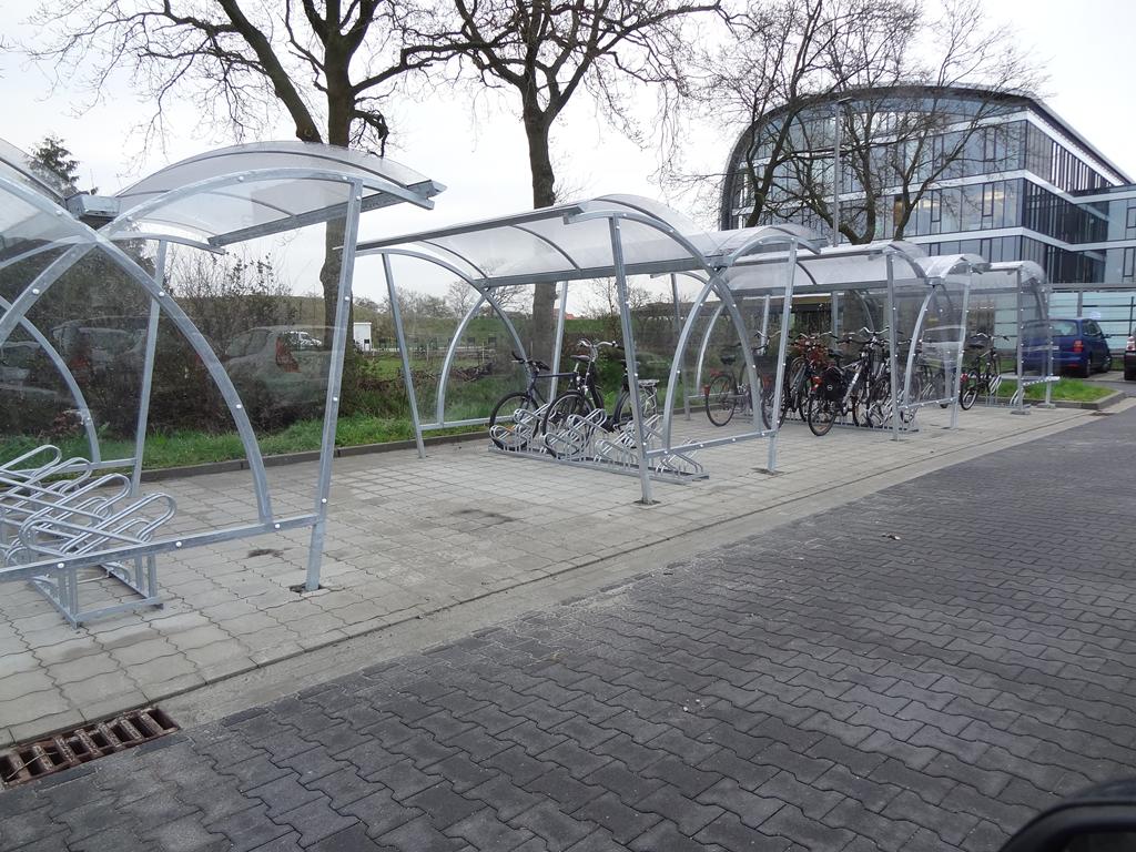 FalcoLite Fahrradüberdachungen für Enercon in Aurich