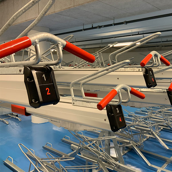 Kompaktes Fahrradparken in Amsterdam: Neuer Fahrradparkkomplex für Booking.com