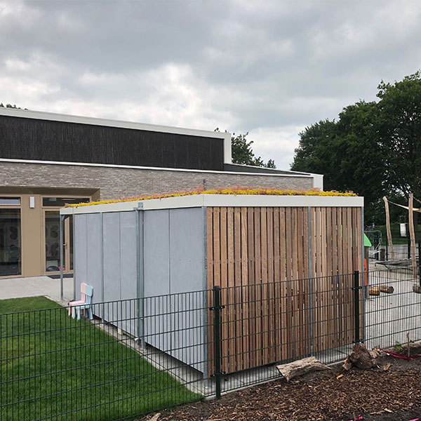 Vielseitige Überdachungen auf dem Schulhof