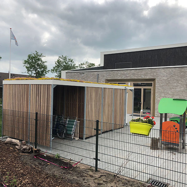 Vielseitige Überdachungen auf dem Schulhof