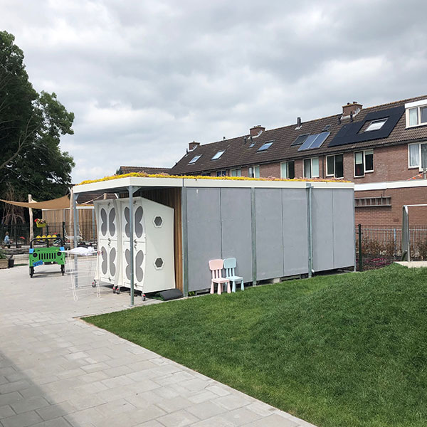 Vielseitige Überdachungen auf dem Schulhof