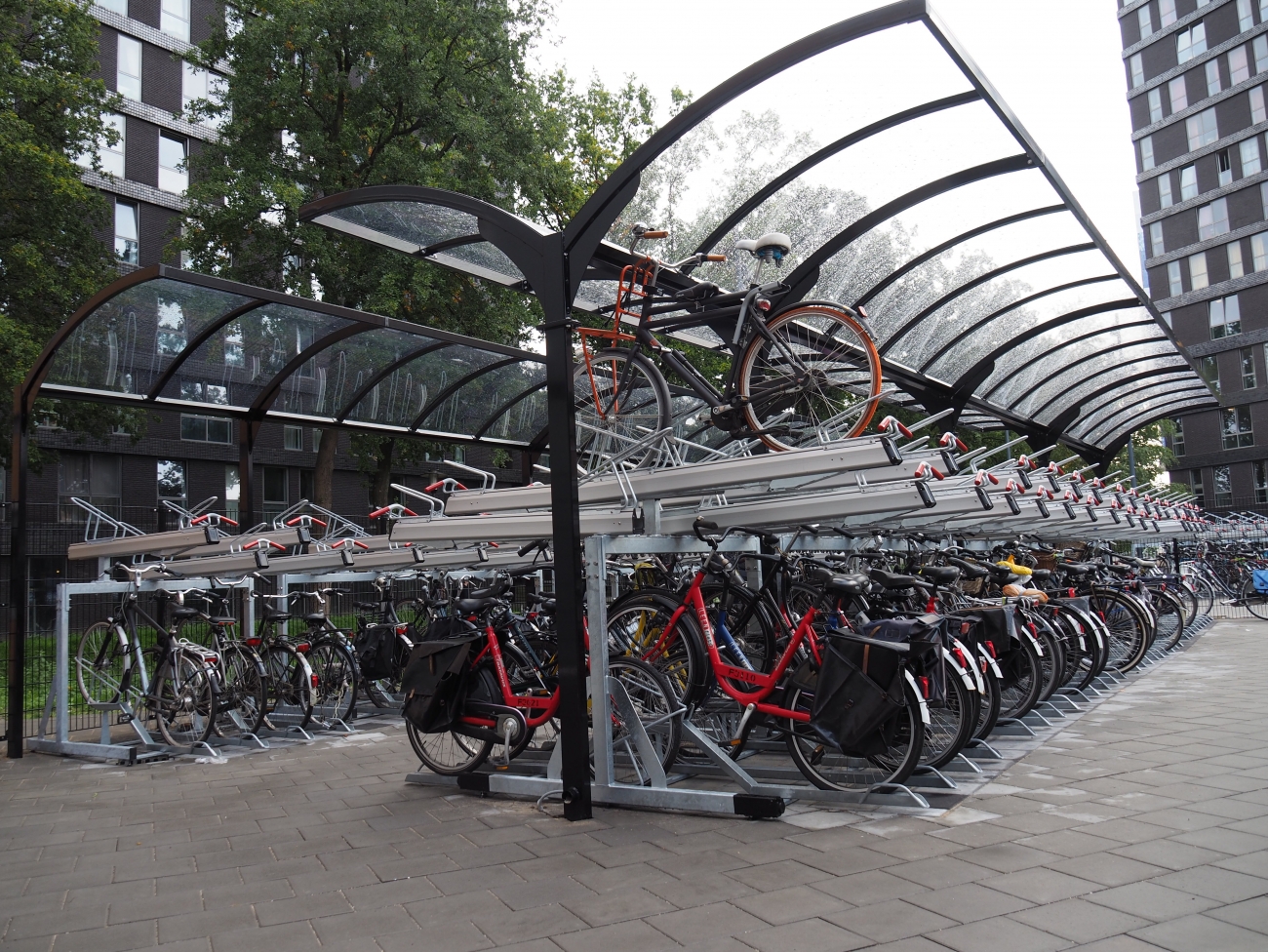 Mit Falco Fahrradparken hoch hinaus