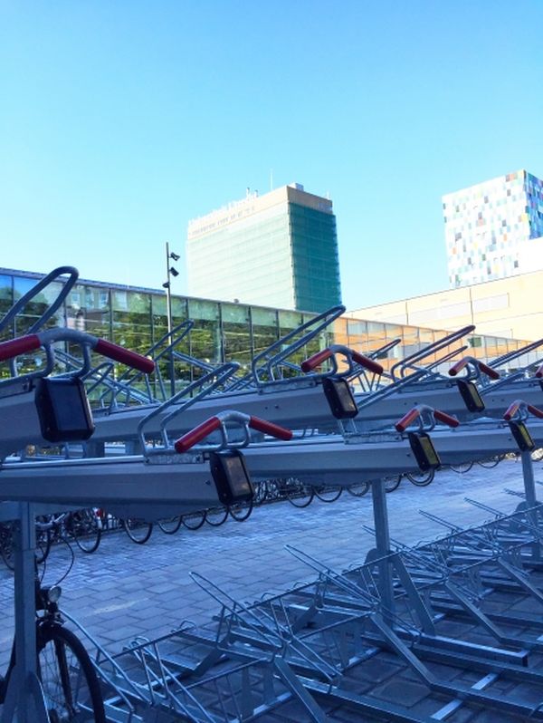 Mit Falco Fahrradparken hoch hinaus