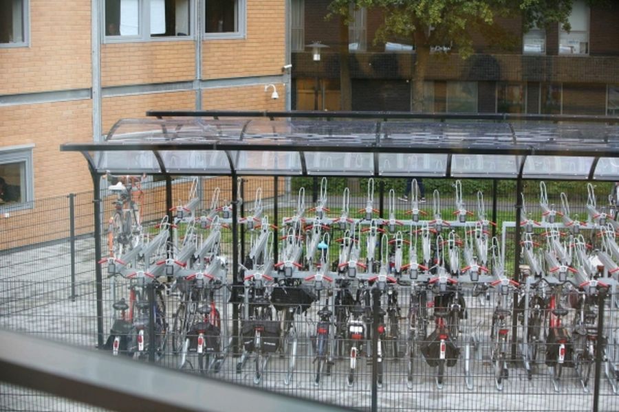 Mit Falco Fahrradparken hoch hinaus