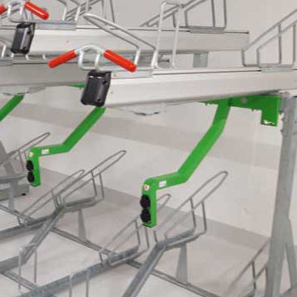 Optimale Fahrradstellplatzlösungen für das Weisse Quartier in München