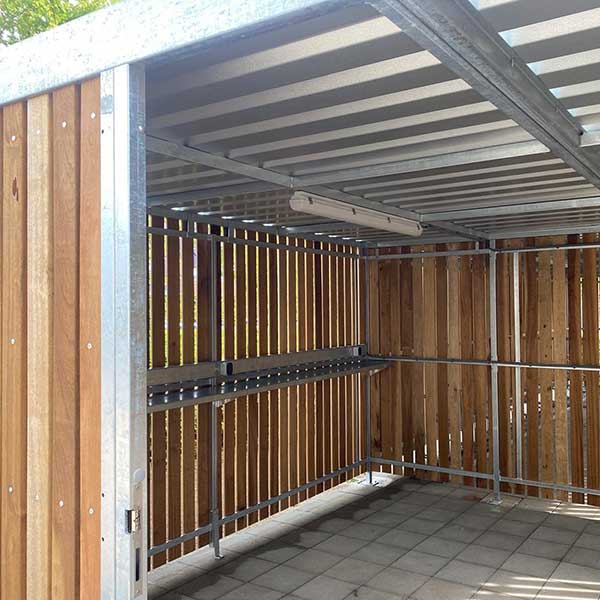 Langlebige und funktionelle Überdachungen für Pflegezentrum