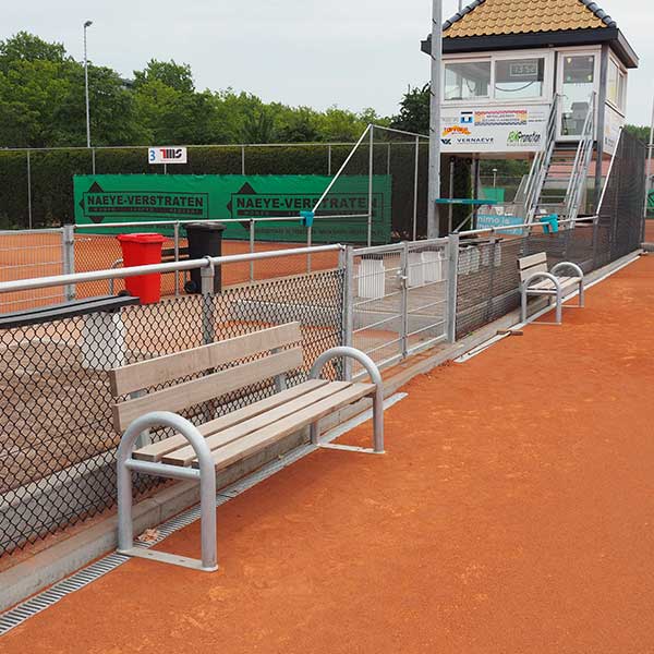 Bänke für den Tennisclub: TC Animo in Terneuzen