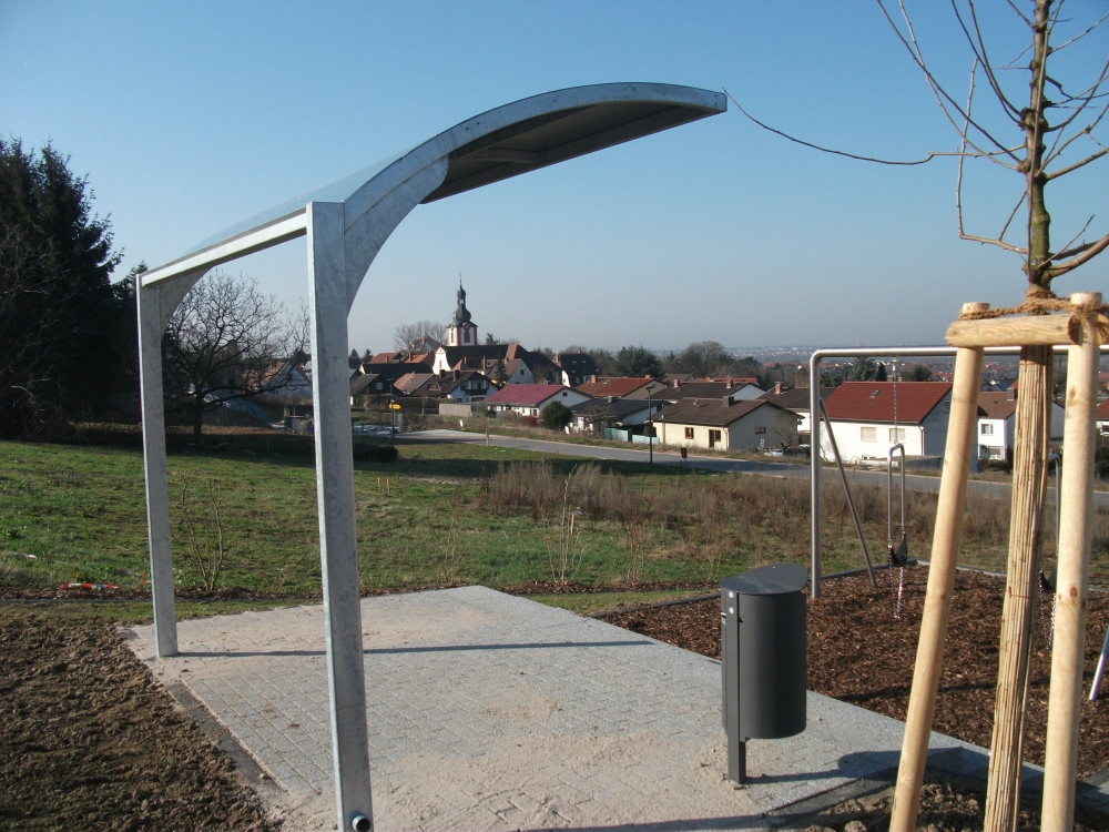 Fahrradabstellüberdachung FalcoGamma-Hi in Nußloch