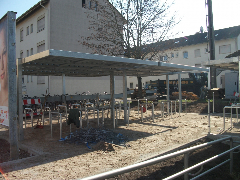 Falco Span Überdachung für die Bike & Ride Anlagen der Stadt Mannheim!