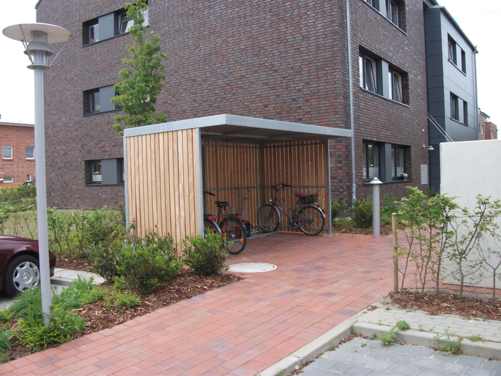 Fahrradüberdachung FalcoZan-180 für WOGE