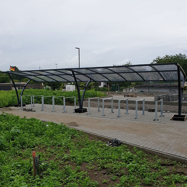 103159 Fahrradparken Fahrradunterstand Projekt Dresden