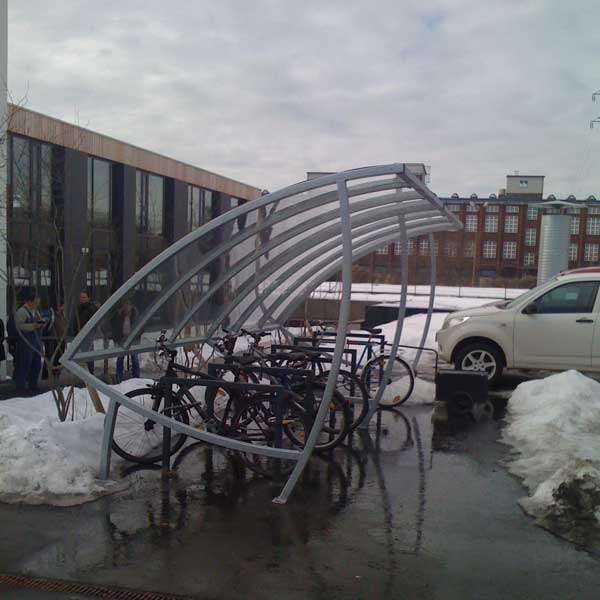Überdachung Fahrradparken