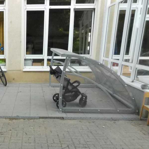 FalcoRoller Kinderwagenunterstand bei der AWO in Essen