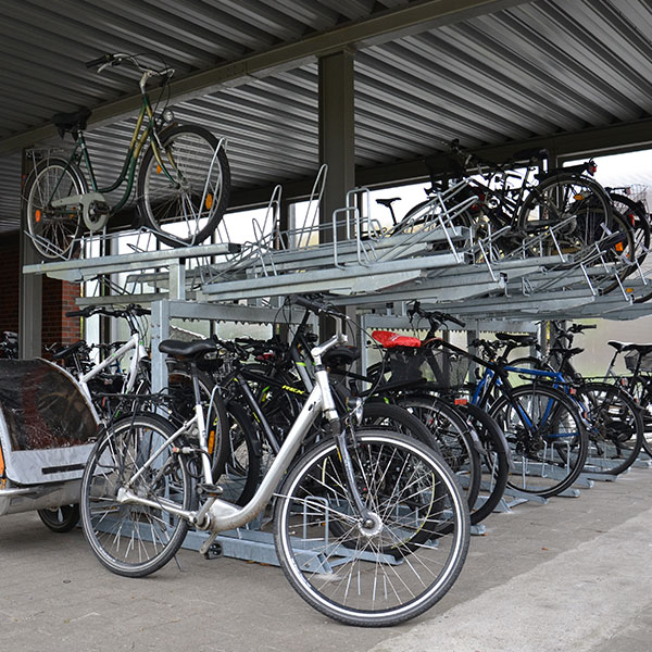 Fahrradständer für Medienhaus in Münster
