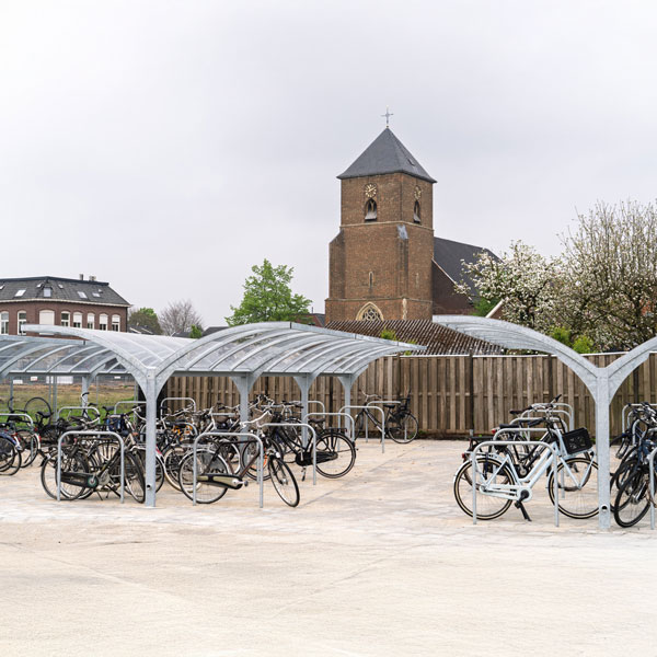 Zukunftsfähiger Fahrradparkplatz für den Busbahnhof Neede