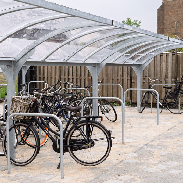 Zukunftsfähiger Fahrradparkplatz für den Busbahnhof Neede