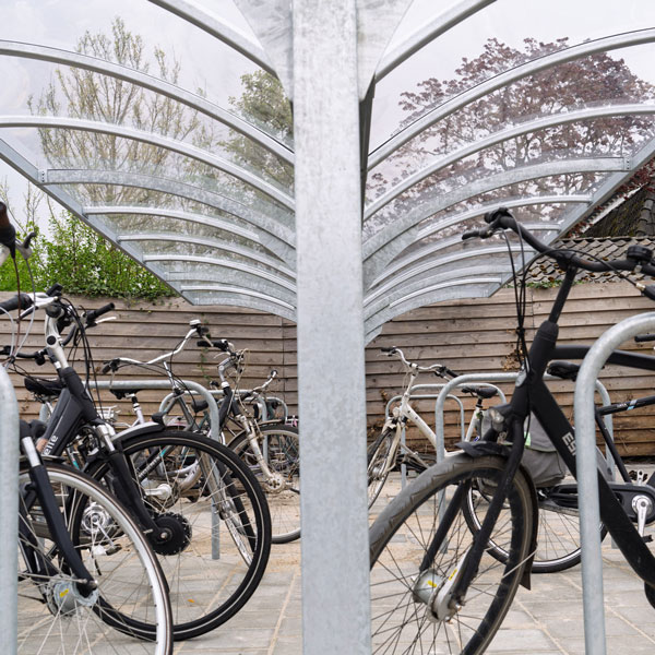 Zukunftsfähiger Fahrradparkplatz für den Busbahnhof Neede