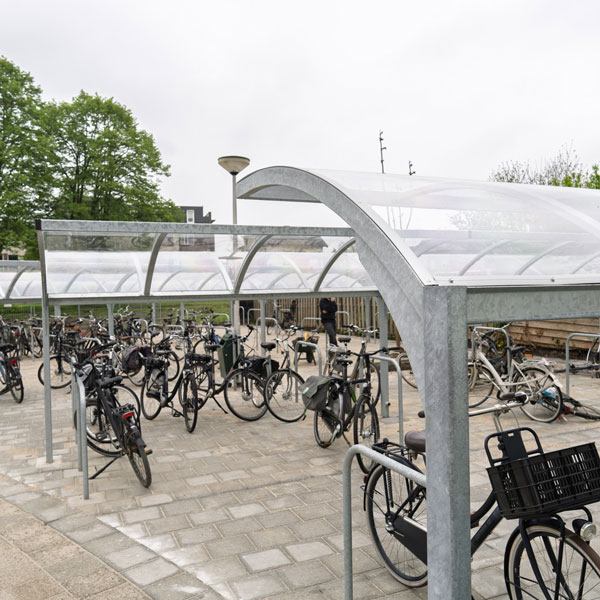 Zukunftsfähiger Fahrradparkplatz für den Busbahnhof Neede