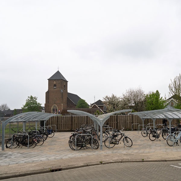 Zukunftsfähiger Fahrradparkplatz für den Busbahnhof Neede