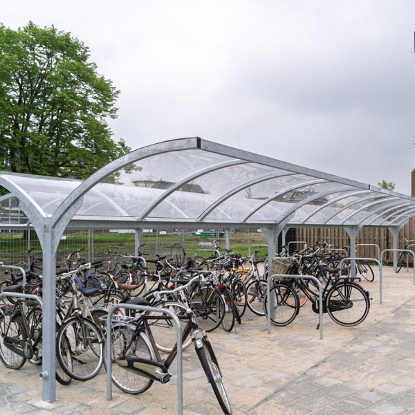 Zukunftsfähiger Fahrradparkplatz für den Busbahnhof Neede