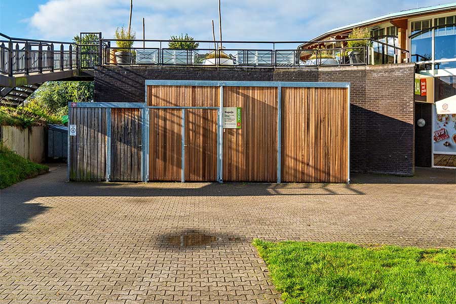 Erweiterung einer bestehenden Überdachung