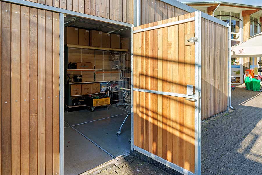 Erweiterung einer bestehenden Überdachung