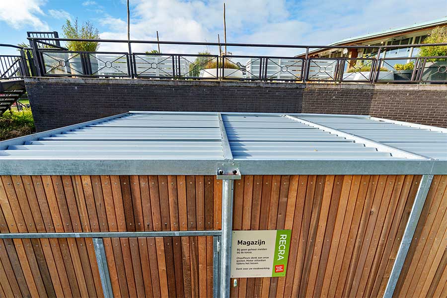 Erweiterung einer bestehenden Überdachung