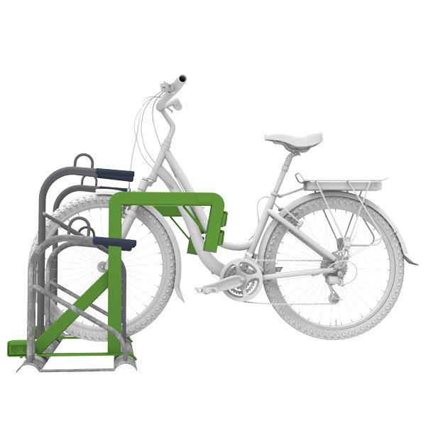 Fietsenrek met oplaadpunt