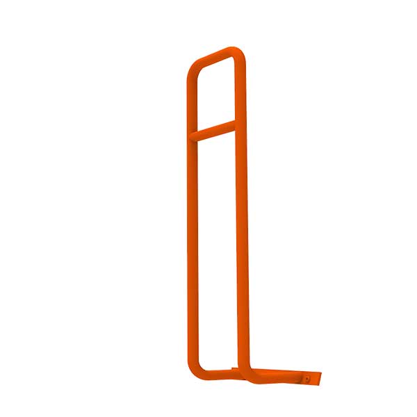 Afbeelding van het FalcoLevel Premium+ etagerek met aanbindvoorziening voor extra beveiliging en duurzaamheid in fietsenstallingen.