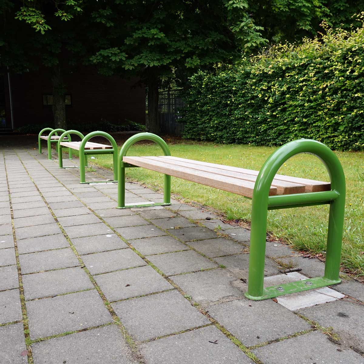 FalcoSwing Parkbank ohne Rückenlehne