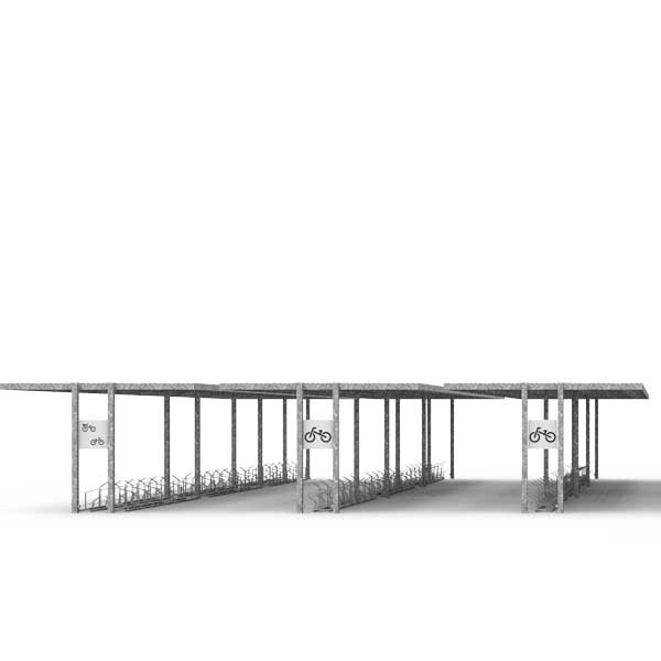 overkapping fietsparkeren