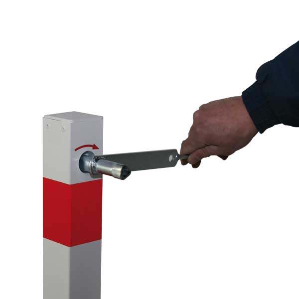 verkeersvoorzieningen kantelbaar afzetpaal FalcoSentry