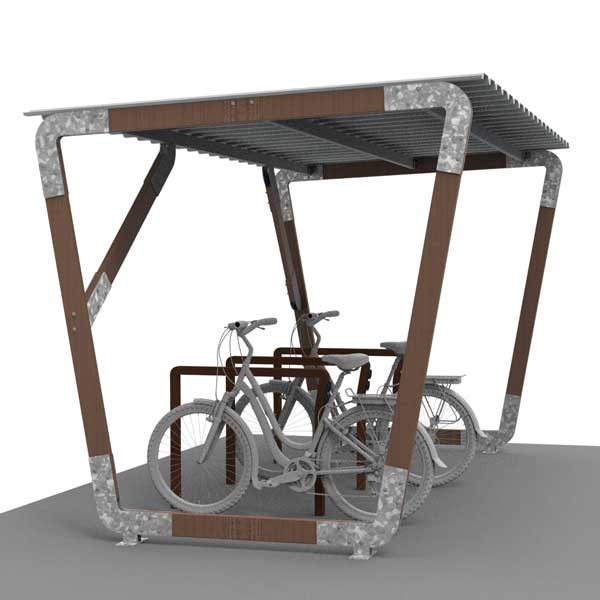 FalcoInfinity: Kreislauffähige Fahrradüberdachung für eine nachhaltige Zukunft