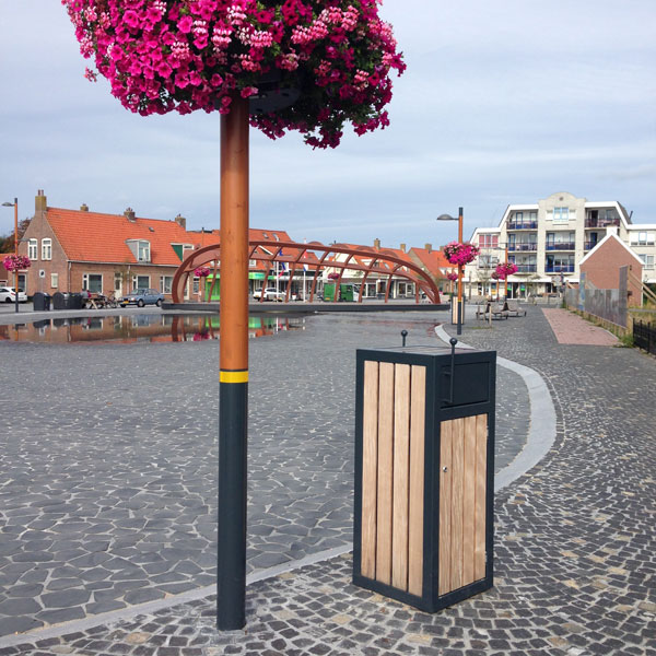 Abfallbehälter FalcoBloc Straßen- und Parkmobiliar Stadtmobiliar