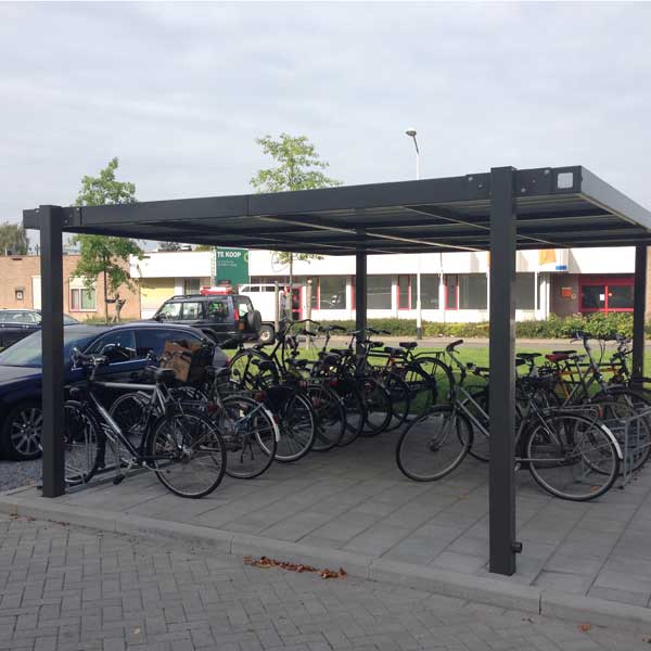 Fahrradüberdachung FalcoSpan  Überdachungen und Abstellräume  Multifunktions Überdachungssysteme 