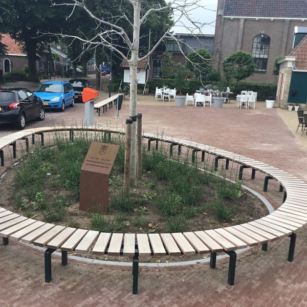 straatmeubilair buitenbank zitbank parkbank FalcoSinus