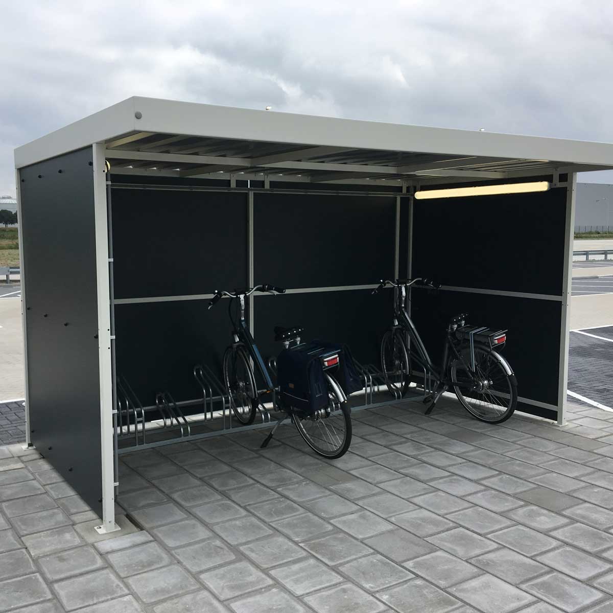 fietsoverkapping fietsenstalling fietsparkeren FalcoZan-180