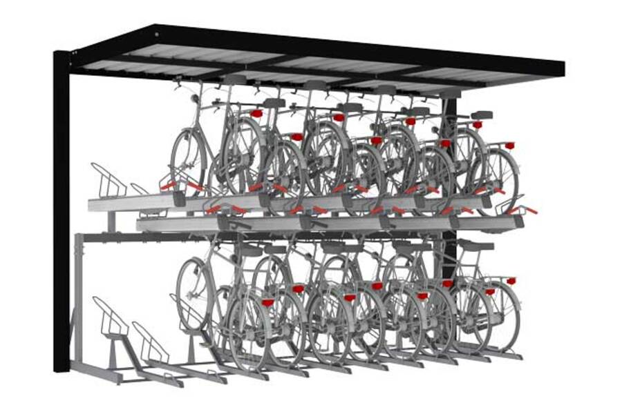 falco fietsparkeren etagerekken dubbellaags