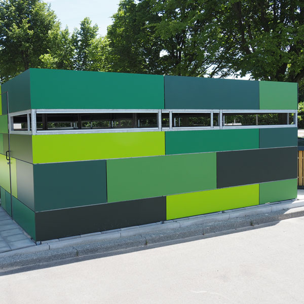 overkapping fietsparkeren fietsoverkapping berging FalcoLok