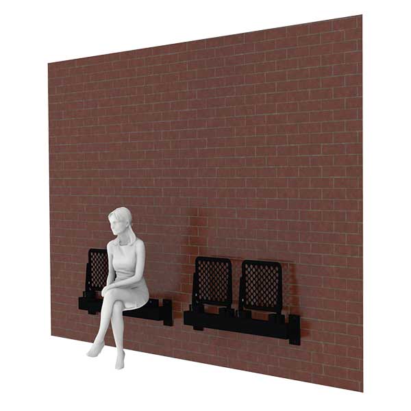 FalcoFlip Klappsitz für Wartebereiche