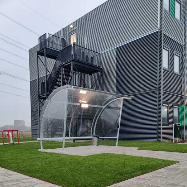 FalcoLite Fahrradüberdachung, einseitig