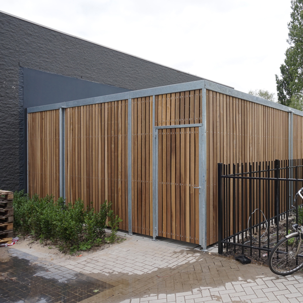 FalcoLok 600 Fahrradüberdachung für Doppelstockparker