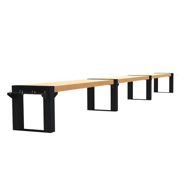 FalcoBloc Parkbank ohne Rückenlehne