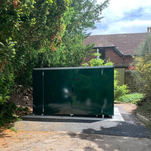 FalcoCargoBox Lastenfahrrad Garage