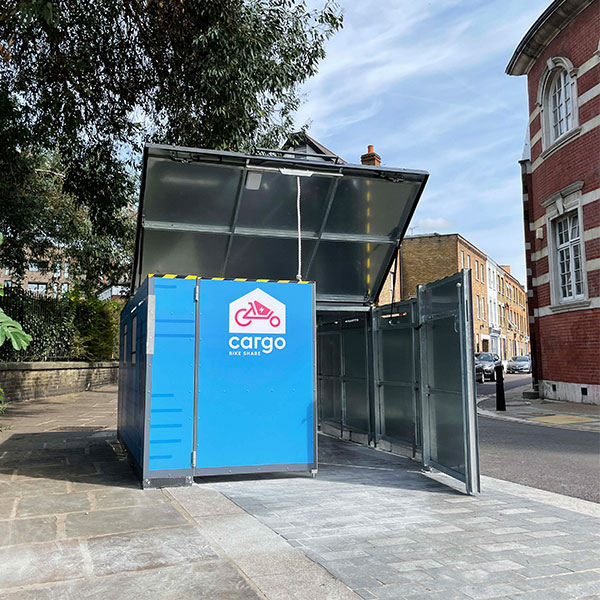 FalcoCargoBox Lastenfahrrad Garage