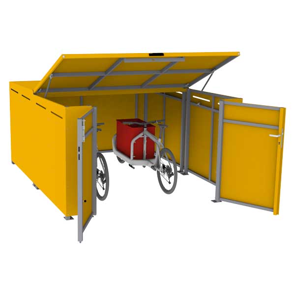 FalcoCargoBox Lastenfahrrad Garage